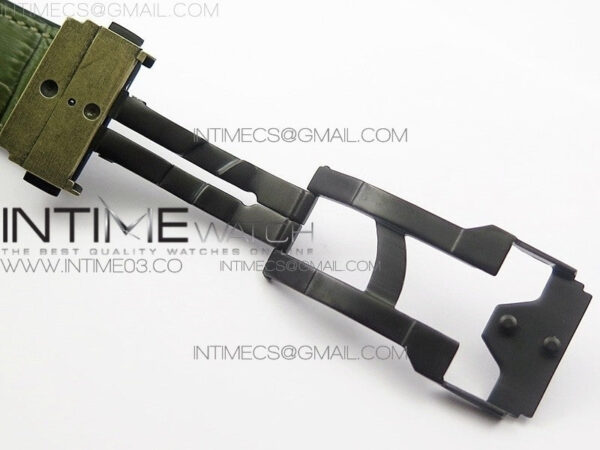 Classic Fusion 45mm YG Engravings Case SRF Best Edition Green dial On Green Gummy Strap A2892(Free box) – Bild 12