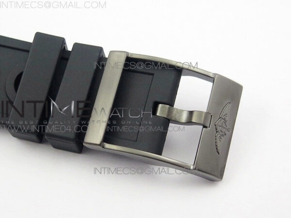 AVENGER BLACKBIRD V17311 Ti DLC 1:1 Best Edition Black Dial Diamonds Bezel on Nylon Strap A2824 – Bild 13
