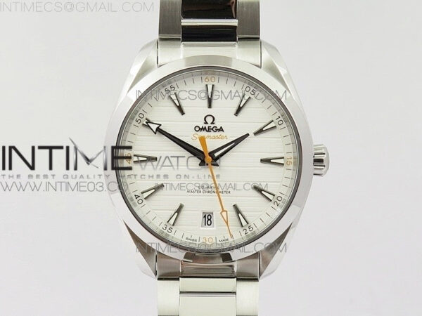 Aqua Terra 150M Master Chronometers VSF 1:1 Best Edition White Dial on SS Bracelet A8900 Super Clone