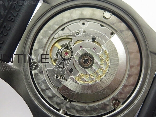 AVENGER BLACKBIRD V17311 Ti DLC 1:1 Best Edition Black Dial Diamonds Bezel on Nylon Strap A2824 – Bild 20