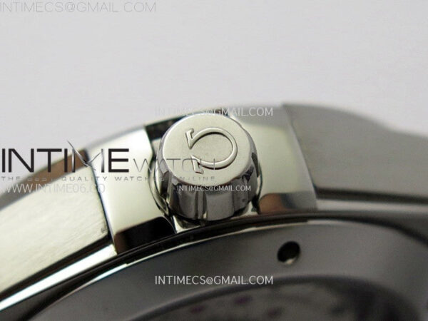 Constellation 39mm SS TWF Silver Gray Dial on Black Leather Strap A8800 – Bild 10
