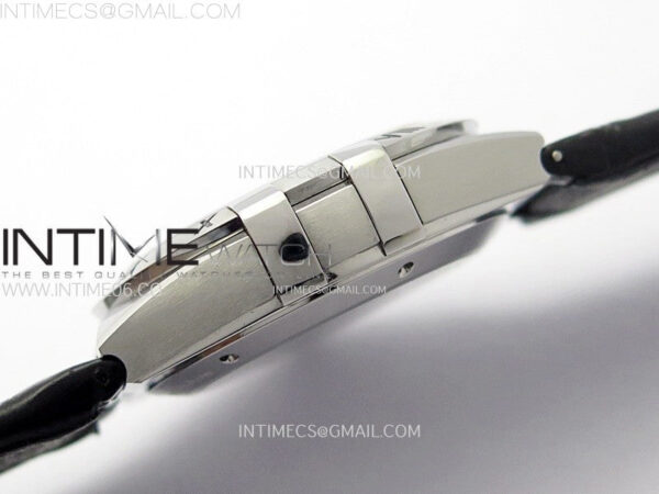 Constellation 39mm SS TWF Silver Gray Dial on Black Leather Strap A8800 – Bild 11