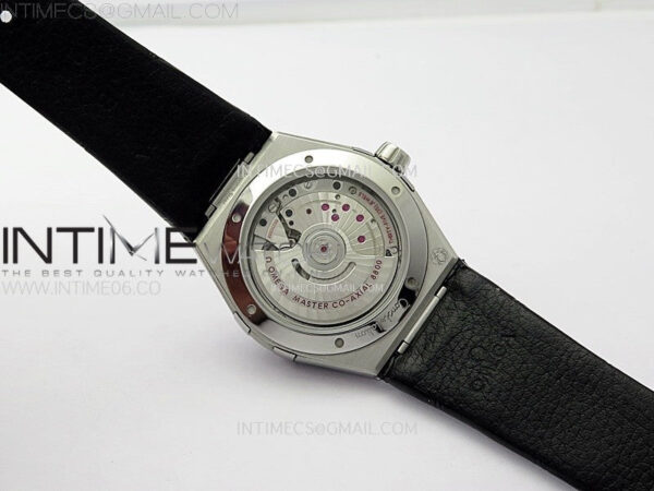 Constellation 39mm SS TWF Silver Gray Dial on Black Leather Strap A8800 – Bild 18