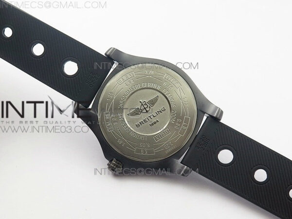 AVENGER BLACKBIRD V17311 Ti DLC 1:1 Best Edition Black CF Dial on Nylon Strap A2824 – Bild 13