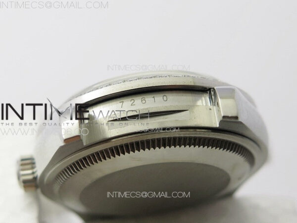 DateJust 31mm 72610 SS Crystals Bezel APSF Best Edition Green Dial Sticks Markers on Oyster Bracelet A2824 – Bild 25