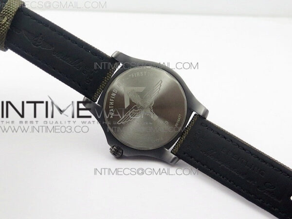 AVENGER V17310 Ti DLC 1:1 Best Edition Black Dial Pathfinders First In on Nylon Strap A2824 – Bild 14