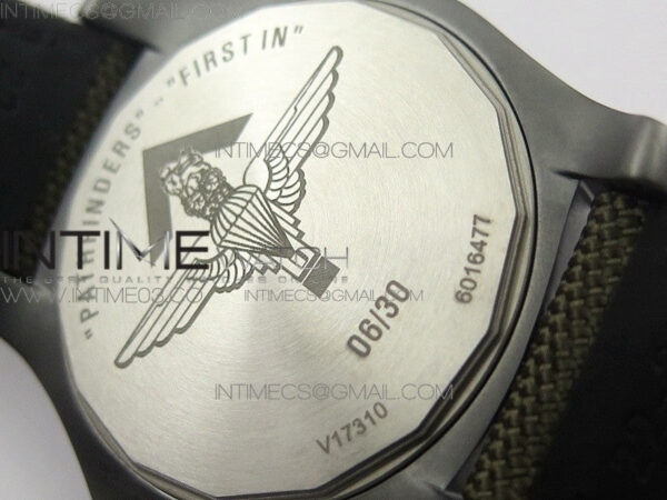 AVENGER V17310 Ti DLC 1:1 Best Edition Black Dial Pathfinders First In on Nylon Strap A2824 – Bild 16