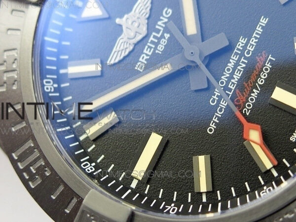 AVENGER BLACKBIRD V17311 Ti DLC 1:1 Best Edition Black Dial on Nylon Strap A2824 – Bild 5