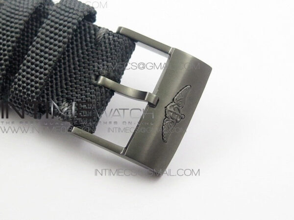 AVENGER BLACKBIRD V17311 Ti DLC 1:1 Best Edition Black Dial on Nylon Strap A2824 – Bild 12