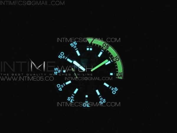 Aquatimer Chrono SS BLS Best Edition Blue Dial on Blue Rubber Strap A7750 – Bild 21