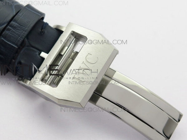 Big Pilot IW501008 Real PR SS ZF 1:1 Best Edition Blue Dial on Blue Leather Strap A51111 – Bild 15