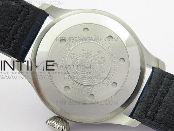 Big Pilot IW501008 Real PR SS ZF 1:1 Best Edition Blue Dial on Blue Leather Strap A51111 – Bild 21