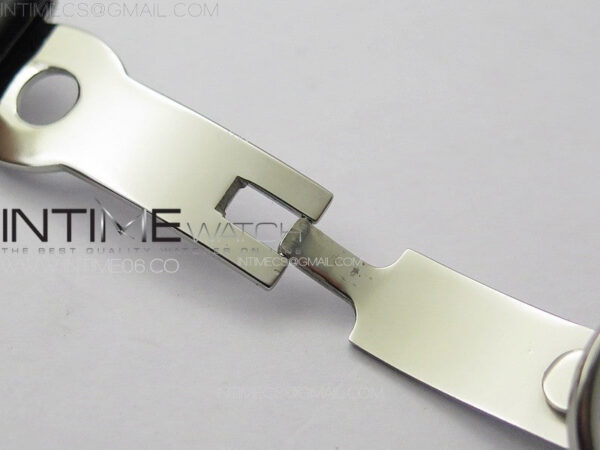 Calatrava 5057 Cortina Watch 50th Anniversary SS YSF 1:1 Best Edition Gray Dial on Black Leather Strap A240 – Bild 13