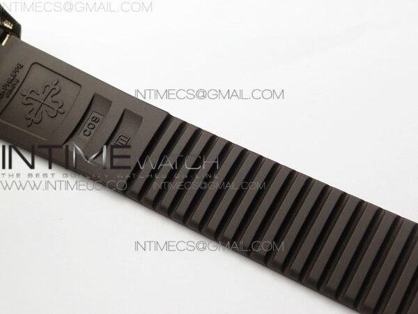 Aquanaut 5167R RG ZF 1:1 Best Edition Brown Dial on Brown Rubber Strap 324CS (Free box) – Bild 19