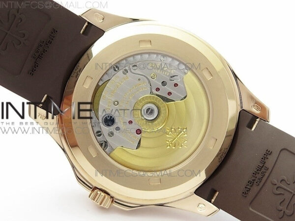 Aquanaut 5167R RG ZF 1:1 Best Edition Brown Dial on Brown Rubber Strap 324CS (Free box) – Bild 22
