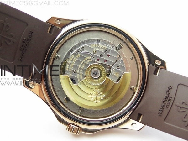 Aquanaut 5167R RG ZF 1:1 Best Edition Brown Dial on Brown Rubber Strap 324CS (Free box) – Bild 25