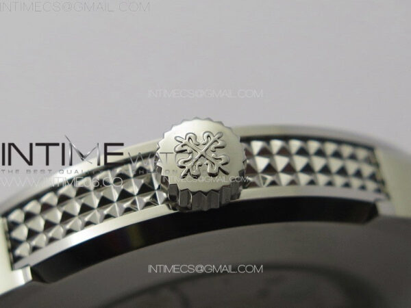 Calatrava 5226G SS PPF 1:1 Best Edition Gray Rock Dial on Black Nylon Strap 330CS – Bild 11