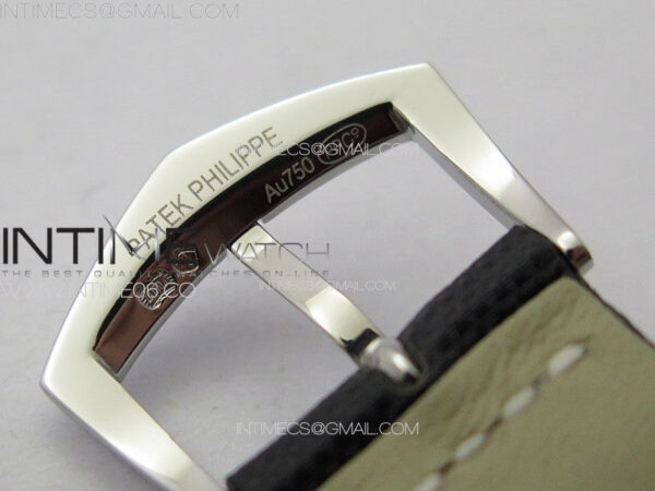 Calatrava 5226G SS PPF 1:1 Best Edition Gray Rock Dial on Black Nylon Strap 330CS – Bild 15