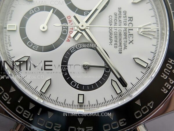 2023 Daytona 126500 904L Steel APSF 1:1 Best Edition White Dial on 904L SS Bracelet SH4131 – Bild 5