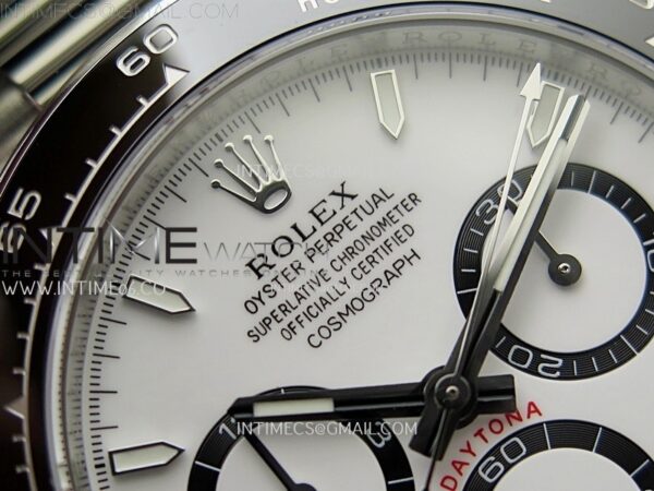 2023 Daytona 126500 904L Steel APSF 1:1 Best Edition White Dial on 904L SS Bracelet SH4131 – Bild 8