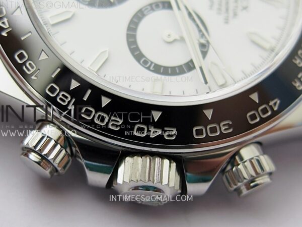 2023 Daytona 126500 904L Steel APSF 1:1 Best Edition White Dial on 904L SS Bracelet SH4131 – Bild 10