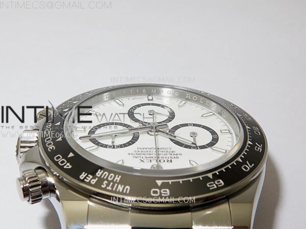 2023 Daytona 126500 904L Steel APSF 1:1 Best Edition White Dial on 904L SS Bracelet SH4131 – Bild 12