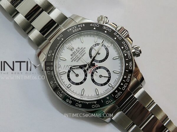 2023 Daytona 126500 904L Steel APSF 1:1 Best Edition White Dial on 904L SS Bracelet SH4131 – Bild 13