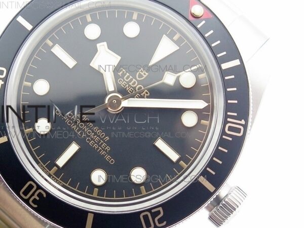 Heritage Black Bay FIFTY EIGHT 39mm SS V2 ZF 1:1 Best Edition Black Bezel on SS Bracelet A2824 – Bild 4