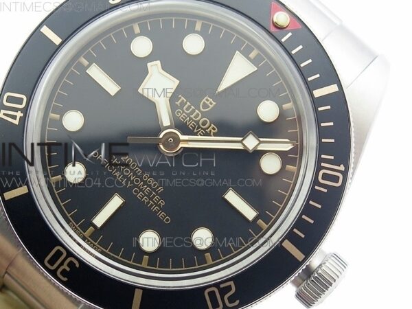 Heritage Black Bay FIFTY EIGHT 39mm SS V2 ZF 1:1 Best Edition Black Bezel on SS Bracelet A2824 – Bild 5