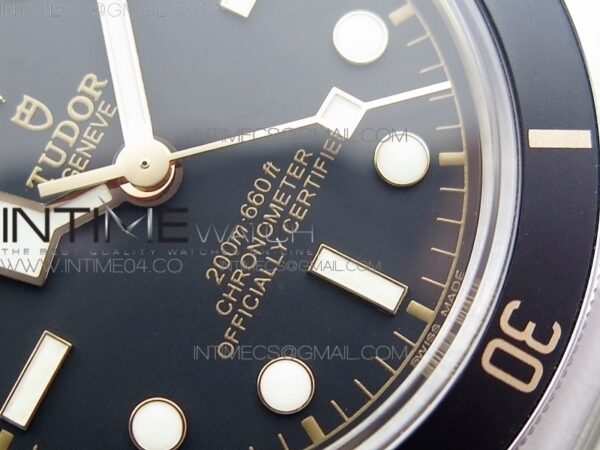 Heritage Black Bay FIFTY EIGHT 39mm SS V2 ZF 1:1 Best Edition Black Bezel on SS Bracelet A2824 – Bild 6