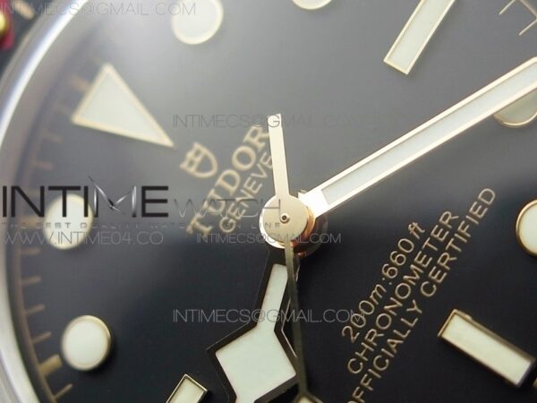Heritage Black Bay FIFTY EIGHT 39mm SS V2 ZF 1:1 Best Edition Black Bezel on SS Bracelet A2824 – Bild 9