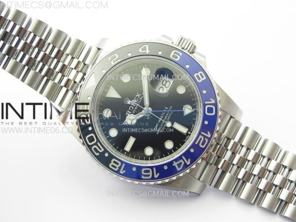 GMT-Master II Batman126710 BLNR Blue/Black Ceramic Clean Factory 1:1 Best Edition Black Dial on Jubilee Bracelet SH3285 CHS – Bild 2