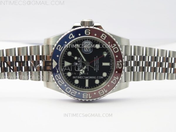 GMT-Master II Pepsi 126710 BLRO Blue/Red Ceramic Clean Factory 1:1 Best Edition Black Dial on Jubilee Bracelet SH3285 CHS – Bild 3