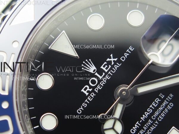 GMT-Master II Pepsi 126710 BLRO Blue/Red Ceramic Clean Factory 1:1 Best Edition Black Dial on Jubilee Bracelet SH3285 CHS – Bild 8