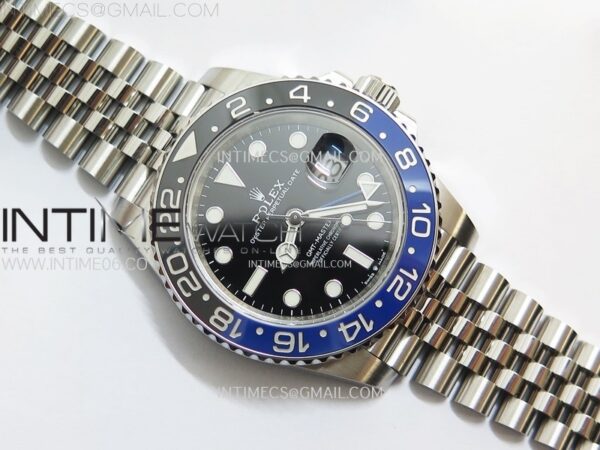 GMT-Master II Batman126710 BLNR Blue/Black Ceramic Clean Factory 1:1 Best Edition Black Dial on Jubilee Bracelet SH3285 CHS – Bild 9