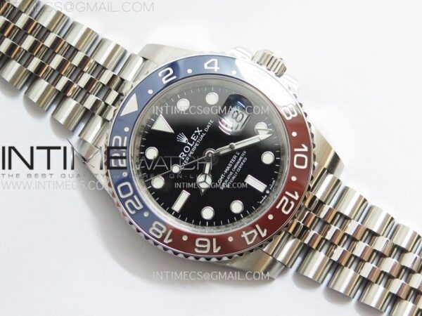 GMT-Master II Pepsi 126710 BLRO Blue/Red Ceramic Clean Factory 1:1 Best Edition Black Dial on Jubilee Bracelet SH3285 CHS – Bild 9