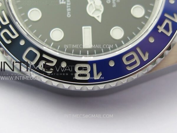 GMT-Master II Batman126710 BLNR Blue/Black Ceramic Clean Factory 1:1 Best Edition Black Dial on Jubilee Bracelet SH3285 CHS – Bild 11