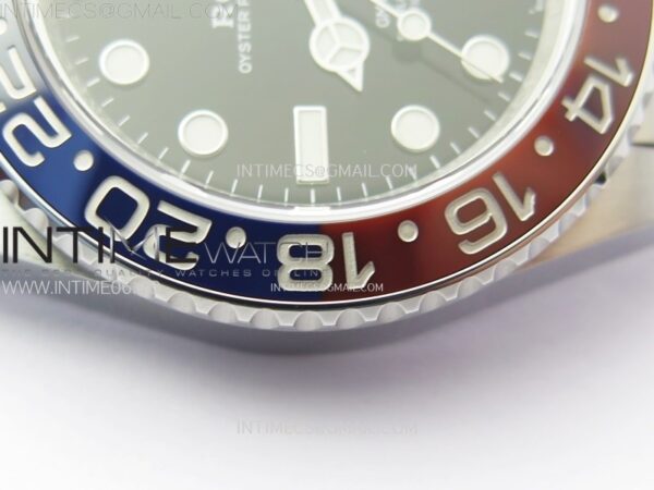 GMT-Master II Pepsi 126710 BLRO Blue/Red Ceramic Clean Factory 1:1 Best Edition Black Dial on Jubilee Bracelet SH3285 CHS – Bild 11