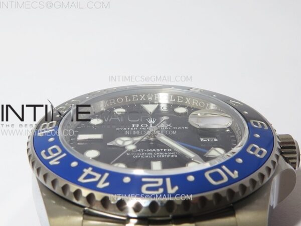 GMT-Master II Batman126710 BLNR Blue/Black Ceramic Clean Factory 1:1 Best Edition Black Dial on Jubilee Bracelet SH3285 CHS – Bild 12