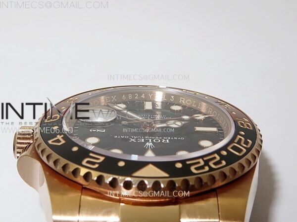 GMT-Master II Rootbeer 126715 CHNR Clean Factory 1:1 Best Edition on Black Dial RG Bracelet VR3285 CHS – Bild 13