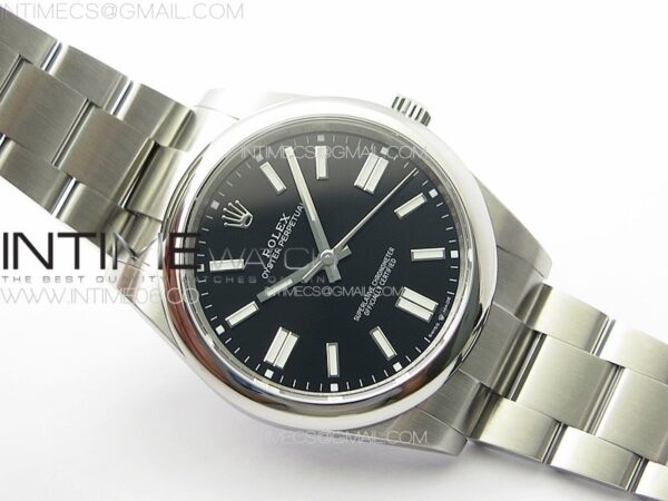 Oyster Perpetual 36mm 124300 904L Steel Clean Factory 1:1 Best Edition Black Dial on SS Bracelet VR3230 V2 – Bild 3