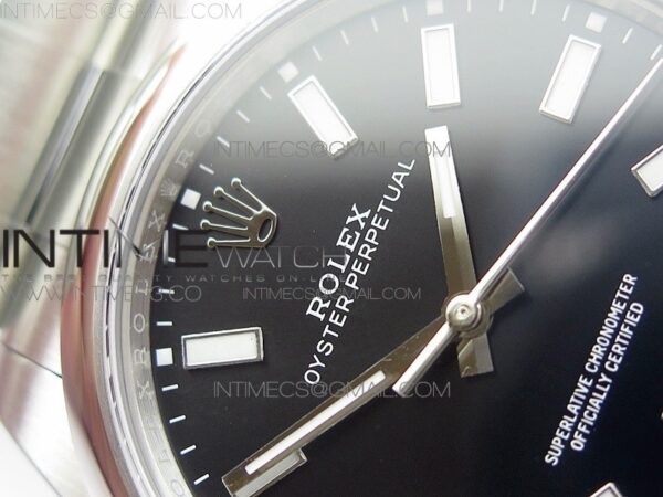 Oyster Perpetual 36mm 114300 VSF 1:1 Best Edition Black Dial on SS Bracelet SA3132 – Bild 6