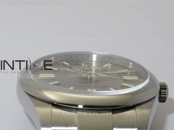 Oyster Perpetual 36mm 124300 904L Steel Clean Factory 1:1 Best Edition Black Dial on SS Bracelet VR3230 V2 – Bild 12