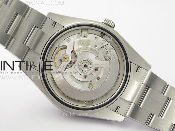 Oyster Perpetual 36mm 124300 904L Steel Clean Factory 1:1 Best Edition Black Dial on SS Bracelet VR3230 V2 – Bild 28