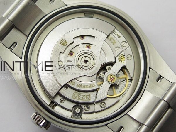 Oyster Perpetual 36mm 124300 904L Steel Clean Factory 1:1 Best Edition Black Dial on SS Bracelet VR3230 V2 – Bild 30
