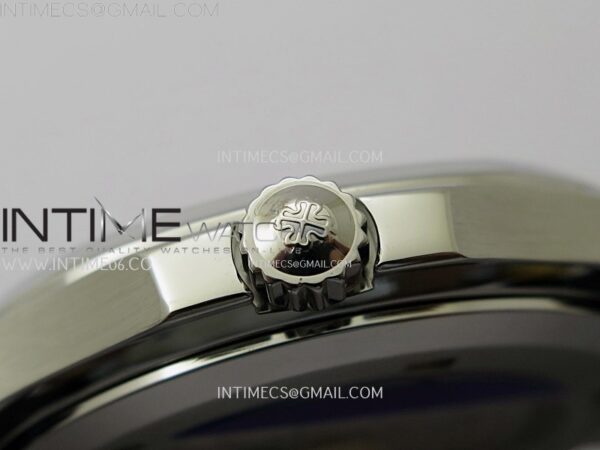 Aquanaut Jumbo 5167A-001 SS 3KF 1:1 Best Edition Black Dial on Black Rubber Strap Super Clone 26-330 V2 – Bild 11