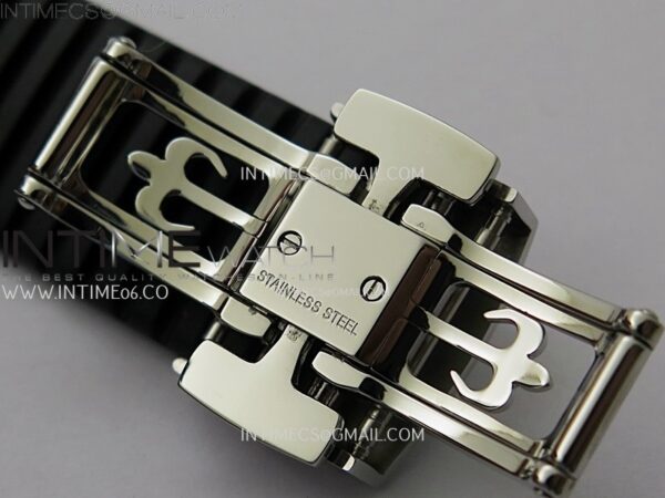 Aquanaut Jumbo 5167A-001 SS 3KF 1:1 Best Edition Black Dial on Black Rubber Strap Super Clone 26-330 V2 – Bild 16