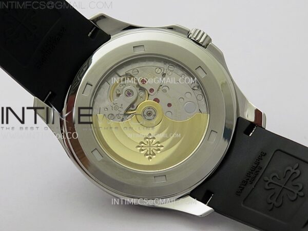 Aquanaut Jumbo 5167A-001 SS 3KF 1:1 Best Edition Black Dial on Black Rubber Strap Super Clone 26-330 V2 – Bild 20