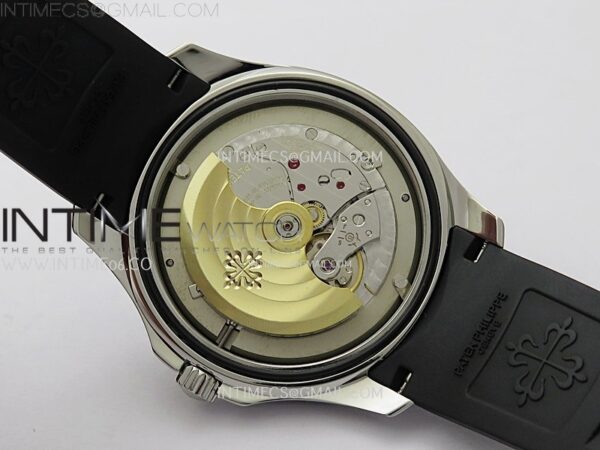 Aquanaut Jumbo 5167A-001 SS 3KF 1:1 Best Edition Black Dial on Black Rubber Strap Super Clone 26-330 V2 – Bild 22