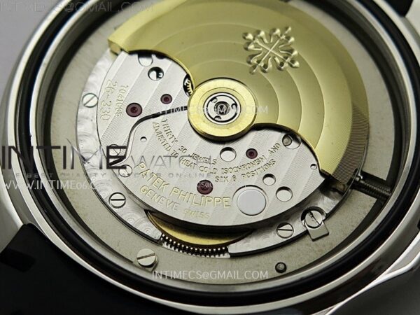 Aquanaut Jumbo 5167A-001 SS 3KF 1:1 Best Edition Black Dial on Black Rubber Strap Super Clone 26-330 V2 – Bild 26